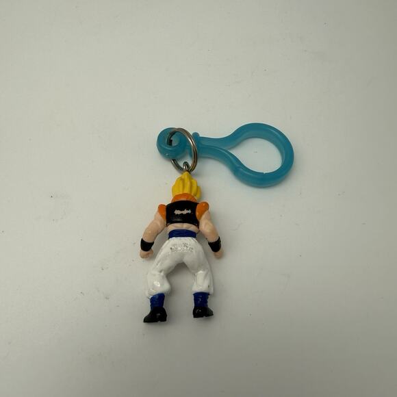 2pc Vintage Super Saiyan Vegito & Gogeta Dragon Ball Z Mini Figure Keychain 2.5" - Picture 8 of 9